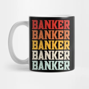 Funny Loan Officer Retro Vintage banker Mug